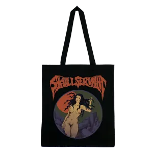 Skull Servant - Astral Apothecary Tote Bag - Black