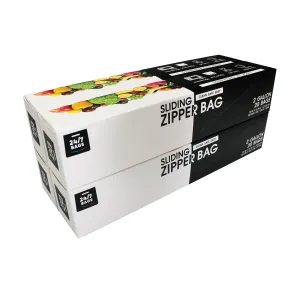 Slider Stand Up Food Storage Bags, 2 Gallons XL / 80 Count