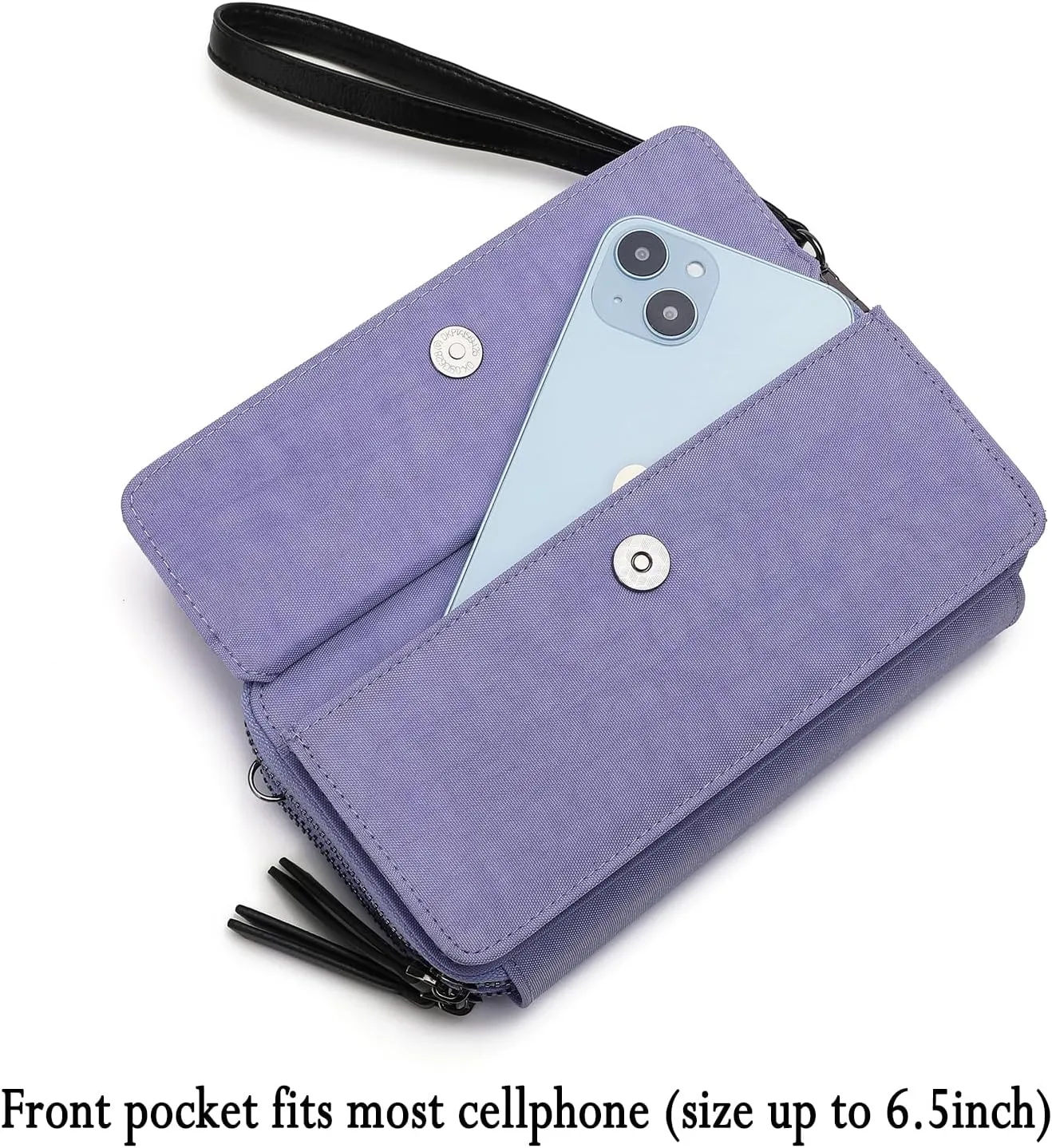 Small Crossbody Bags Phone Wallet Purse With Wristlet