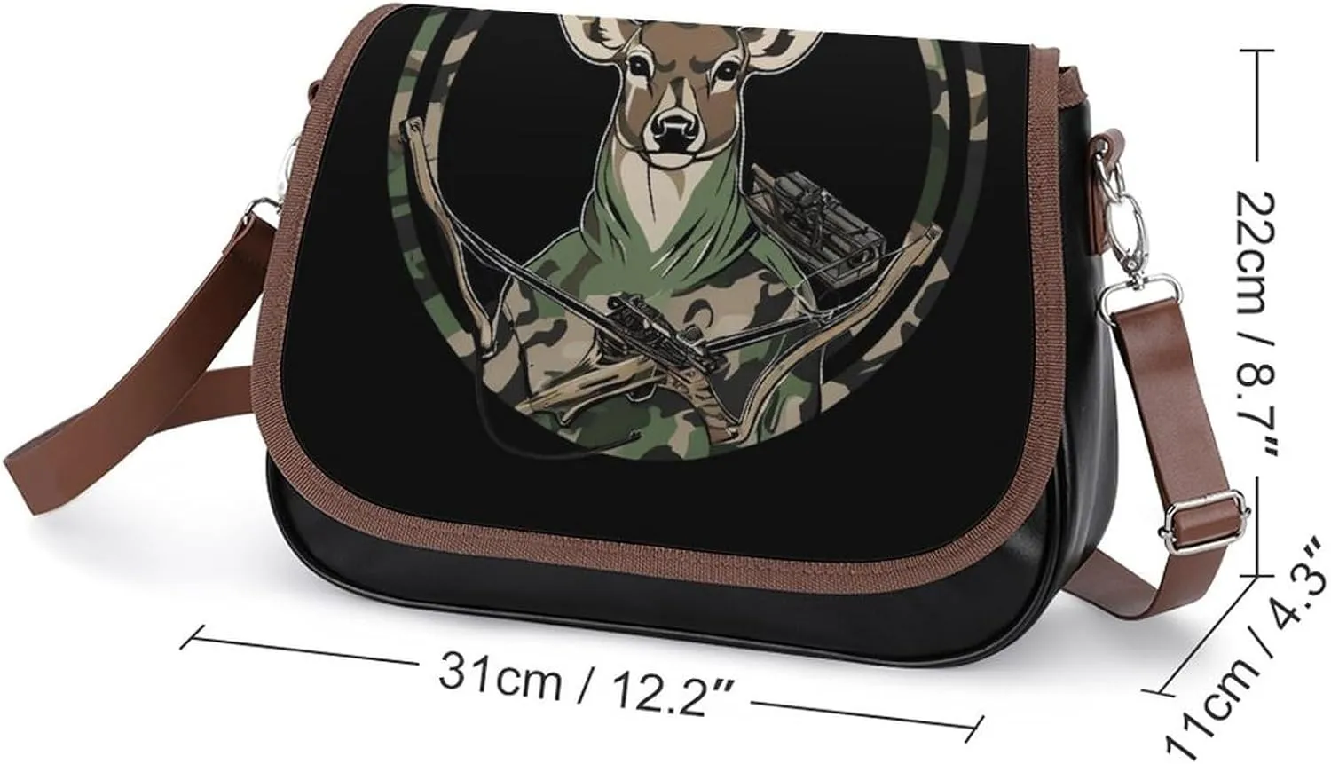 Small Crossbody Shoulder Purse for Women Men, Pu Leather Travel Purse Waterproof Cross Body Bags