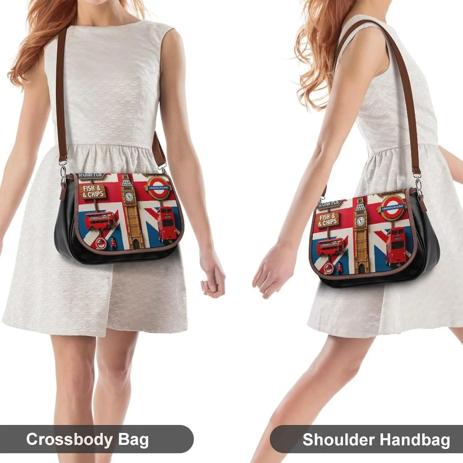 Small Crossbody Shoulder Purse for Women Men, Pu Leather Travel Purse Waterproof Cross Body Bags