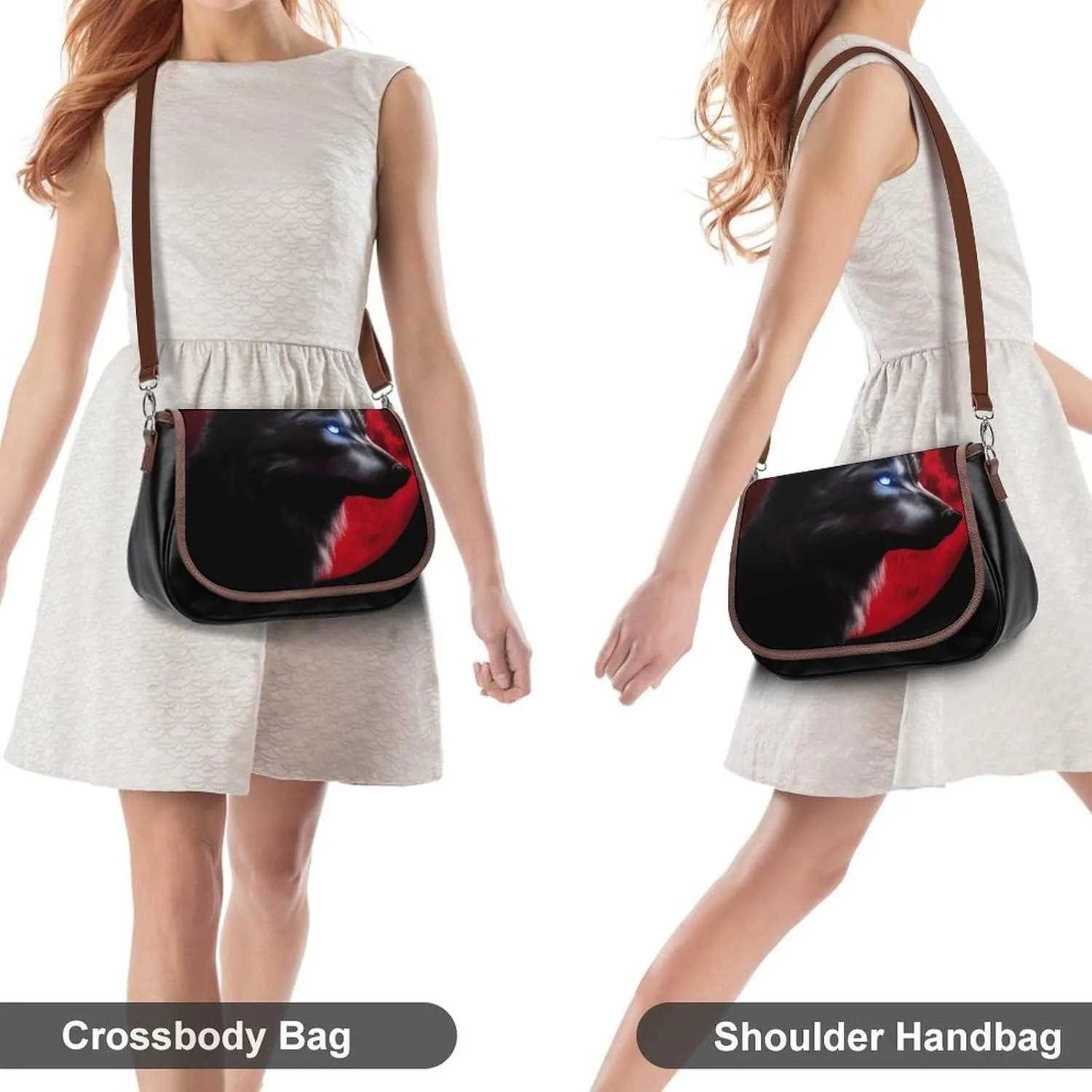 Small Crossbody Shoulder Purse for Women Men, Pu Leather Travel Purse Waterproof Cross Body Bags