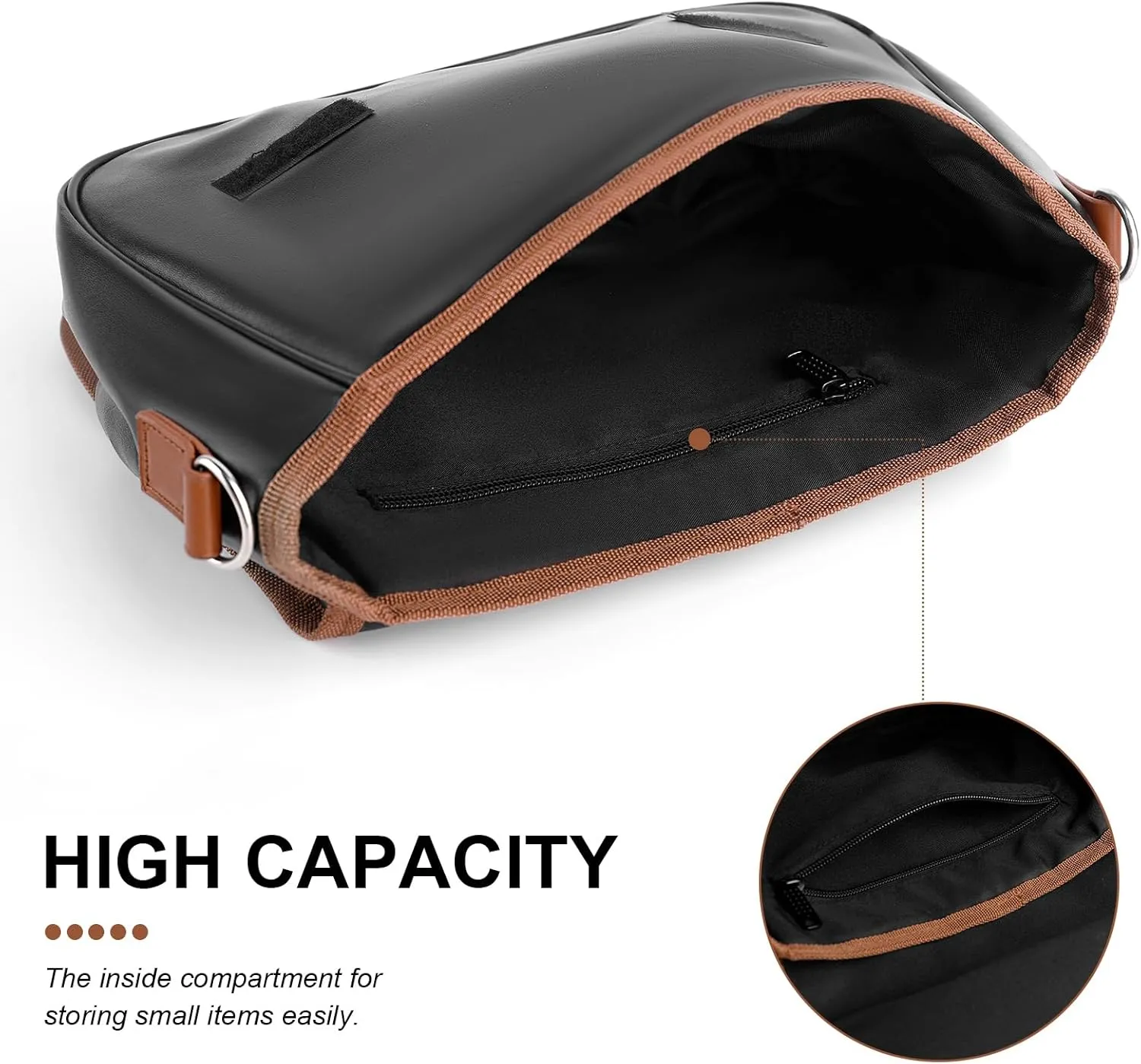 Small Crossbody Shoulder Purse for Women Men, Pu Leather Travel Purse Waterproof Cross Body Bags