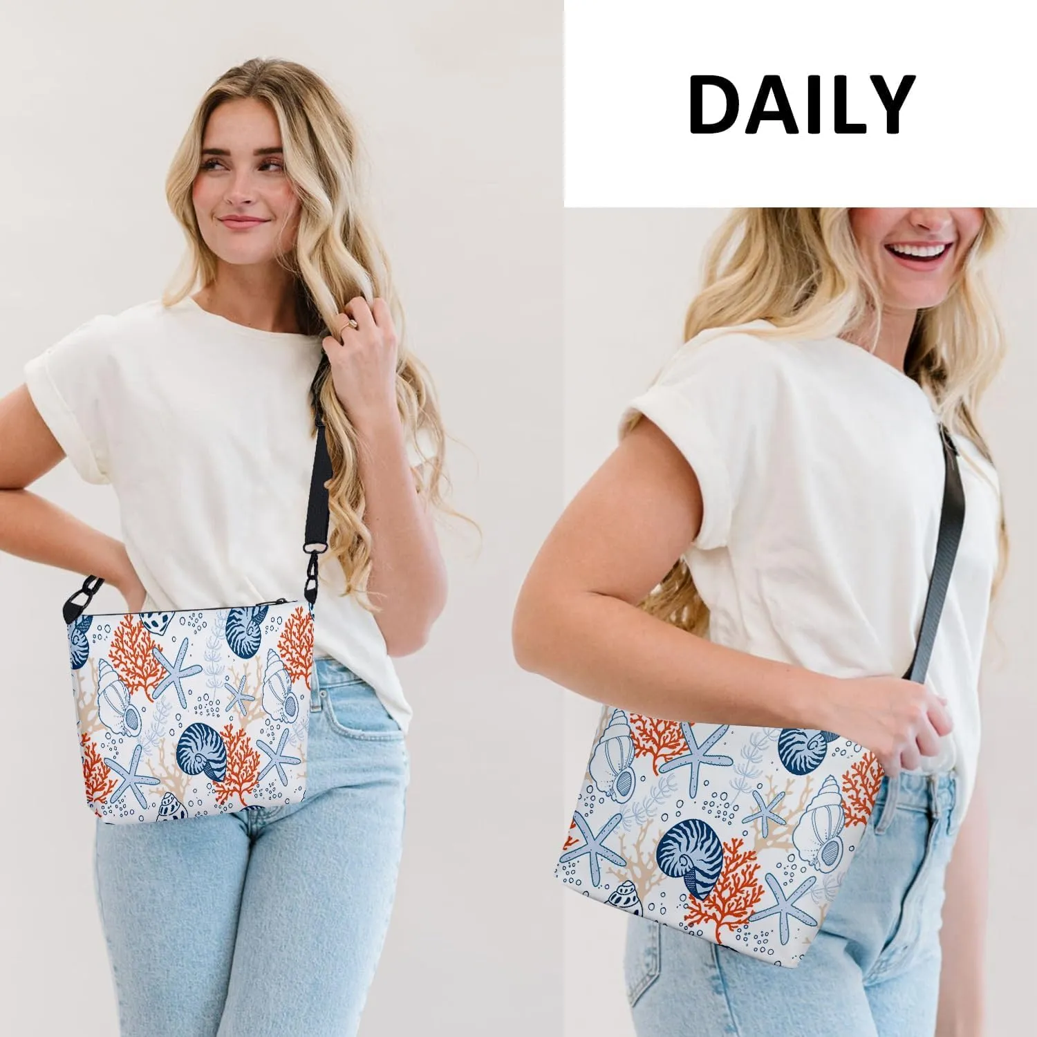 Small Sling Backpack Crossbody Bags Women,Monogram Initial Waterproof Chest Bag Daypack Fanny Pack Cross Body Bag Outdoors
