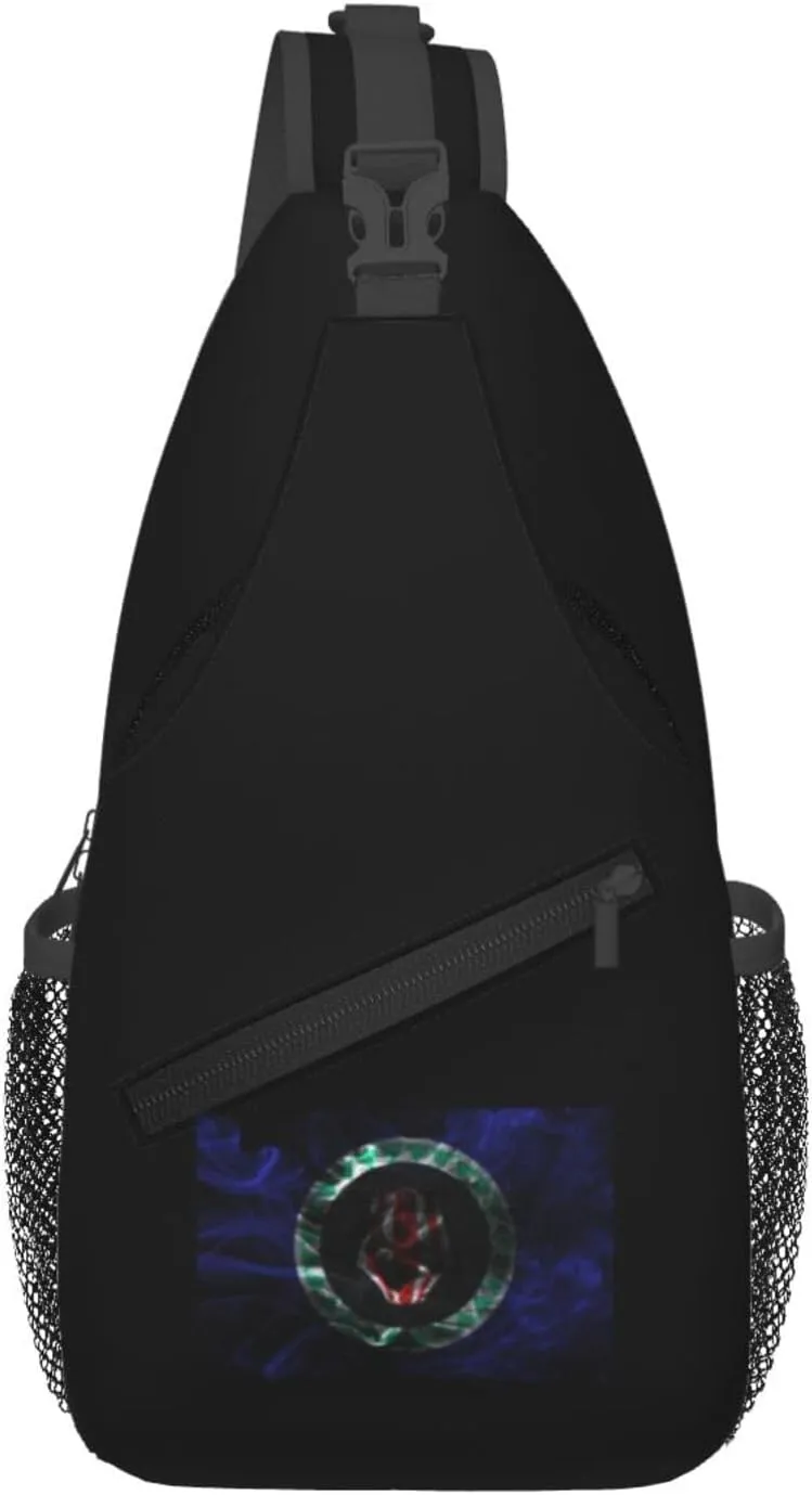 Smoke Style Flag Of Bougainville Crossbody Bags For Women Men Chest Backpack Gym Shoulder Bag Travel Outdoor Sports Casual Crossbody Bags