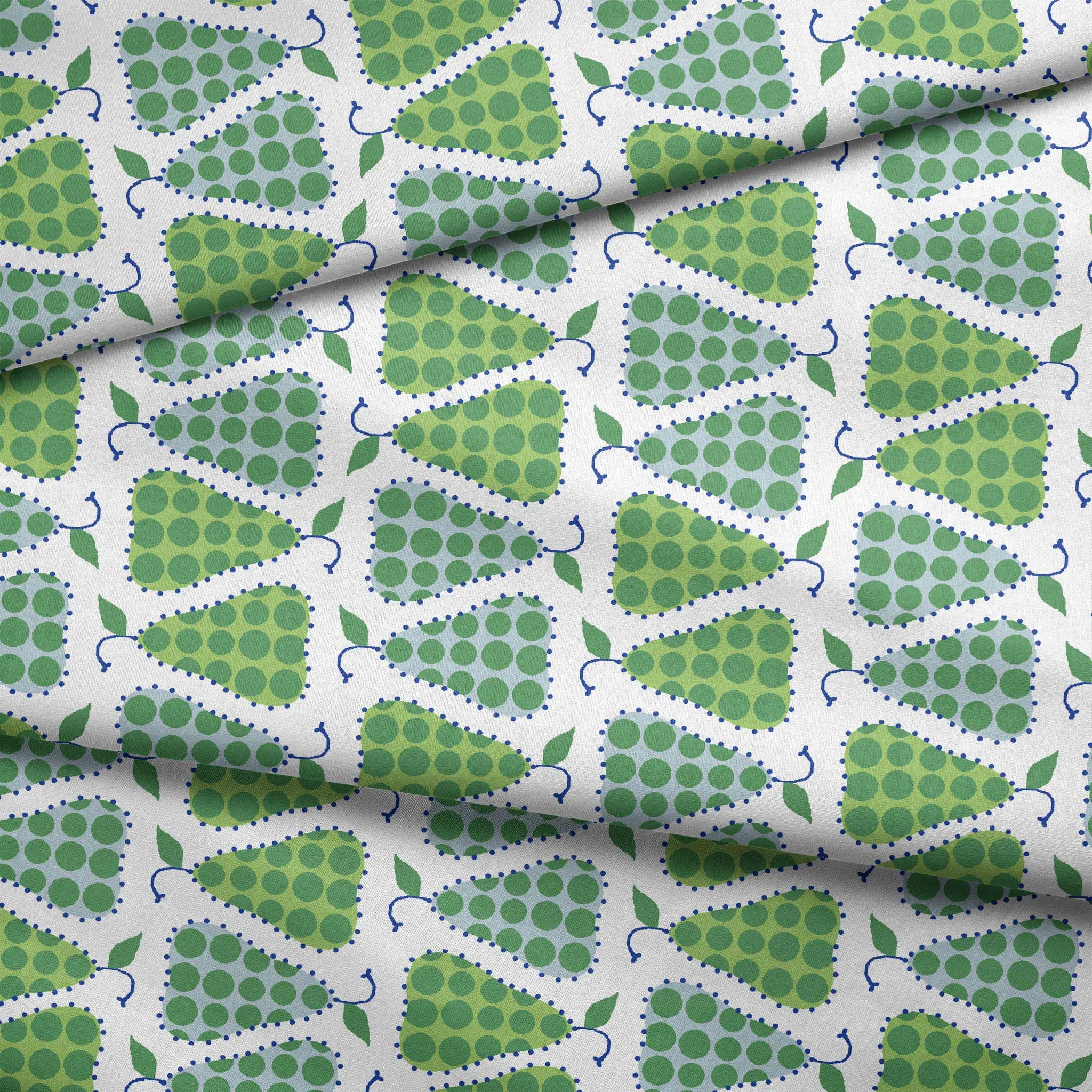 Speckled Pears - Fresh Fruit Fabric