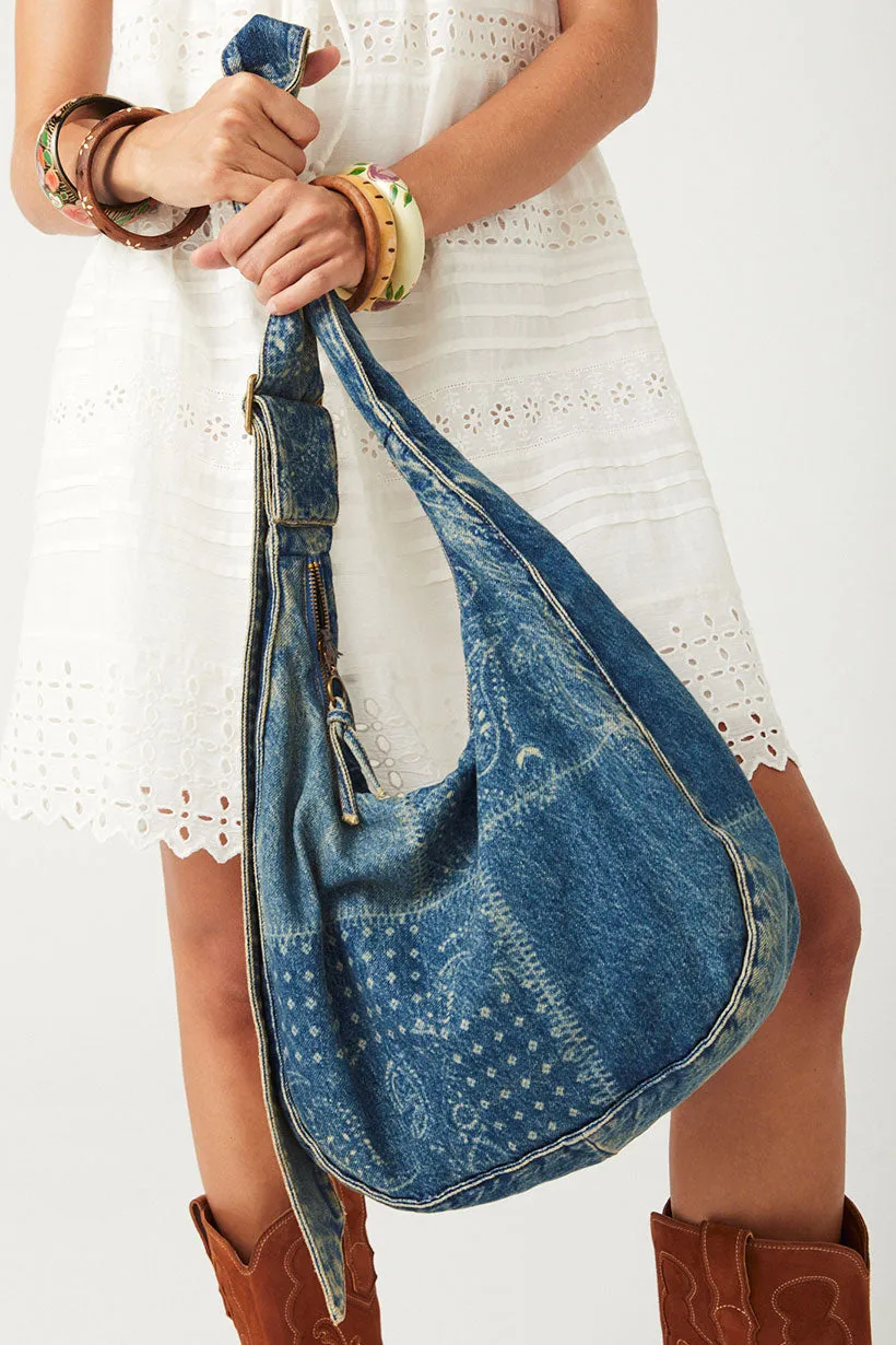 Spell Road Trip Denim Bag - Bandana