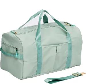 Sports Duffel Bags with Cosmetic Gym Bag for Women Men Travelling Waterproof Bag with Wet Pocket and Shoe Compartment