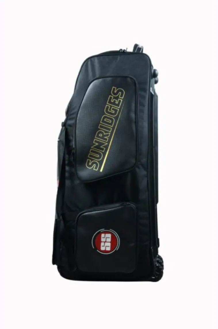 SS Gunther kit bag black (Wheel) Cricket kit Bag
