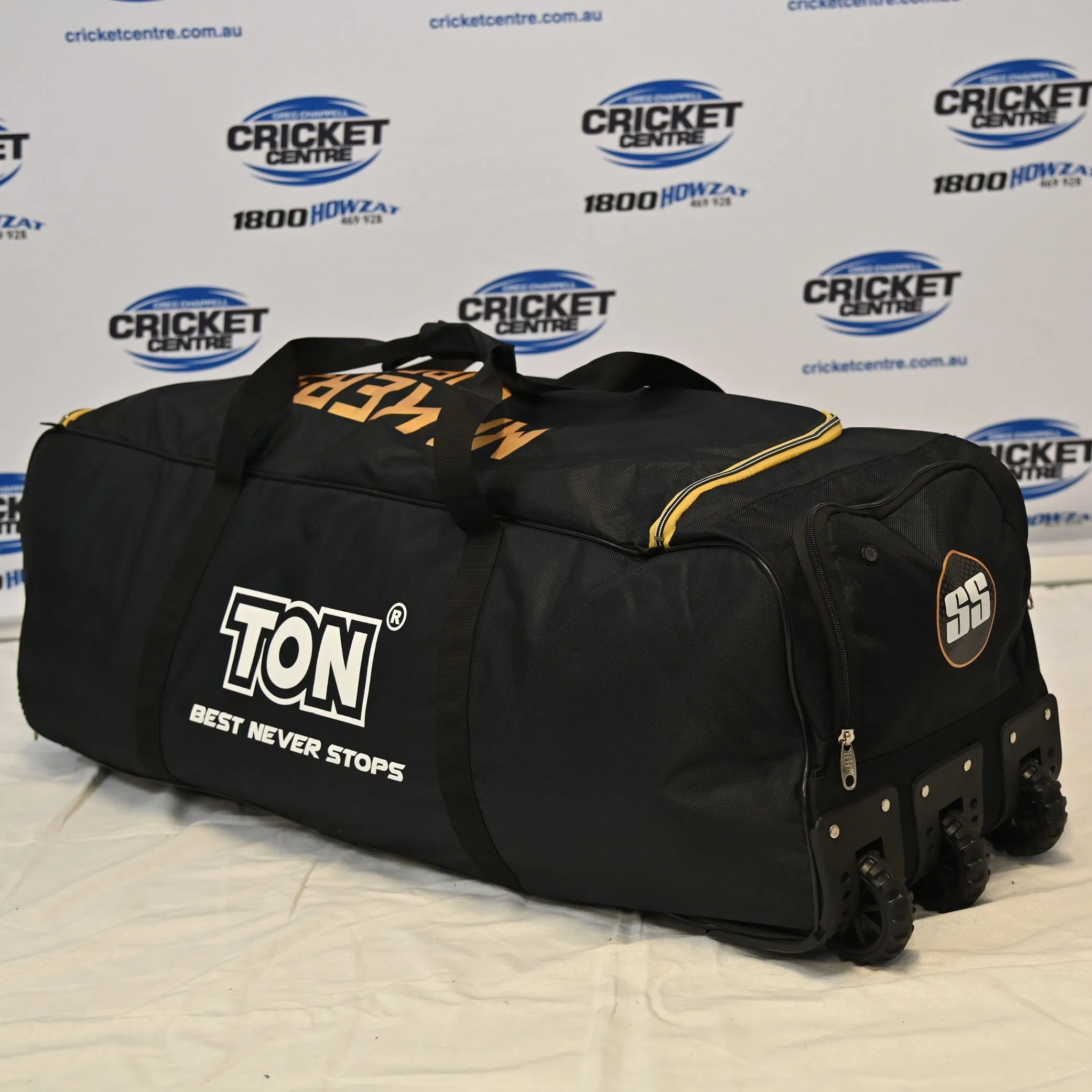 SS TON MAKERS SUPREME WHEELIE BAG BLACK/GOLD