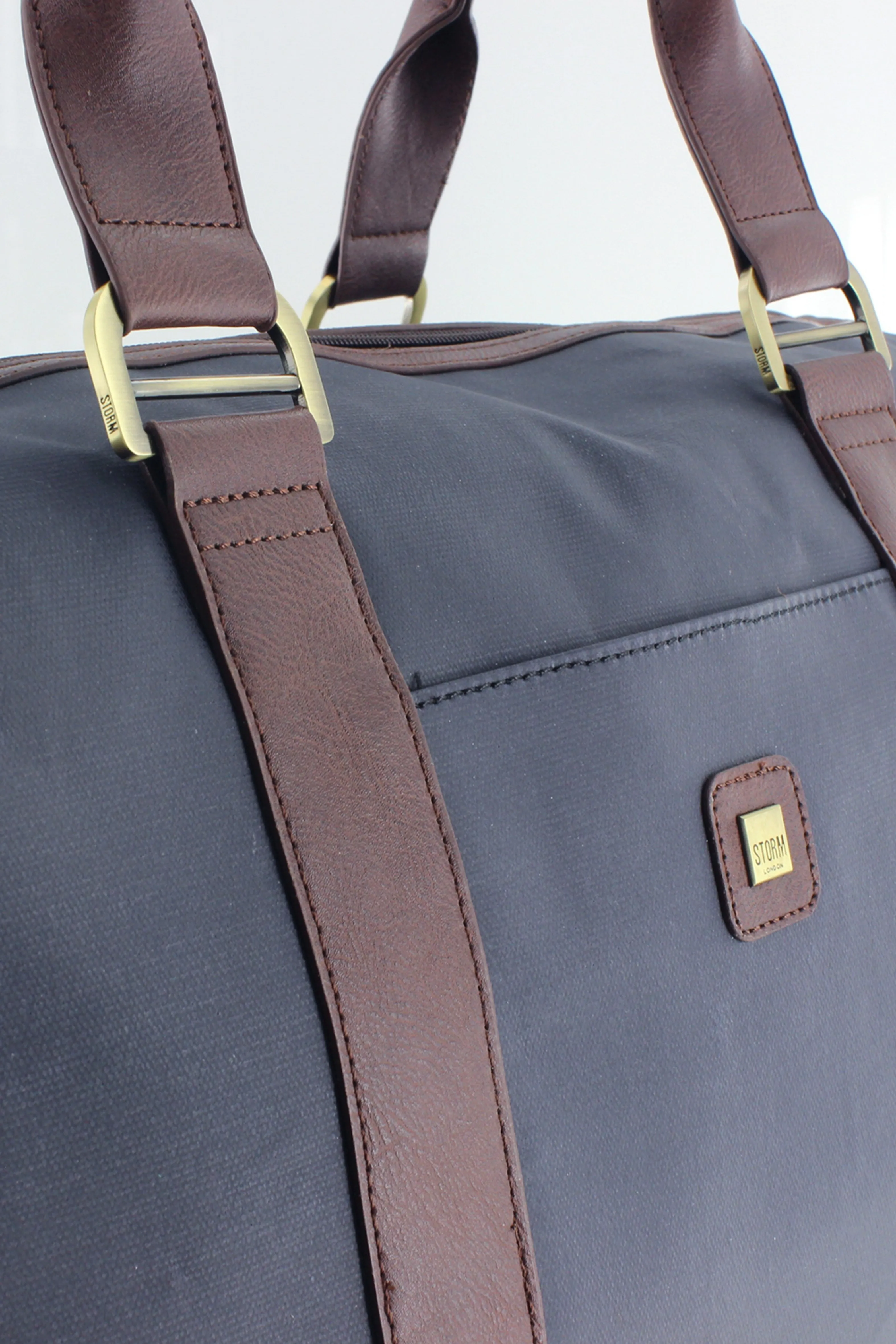 STORM London CONRAD Holdall NAVY COATED
