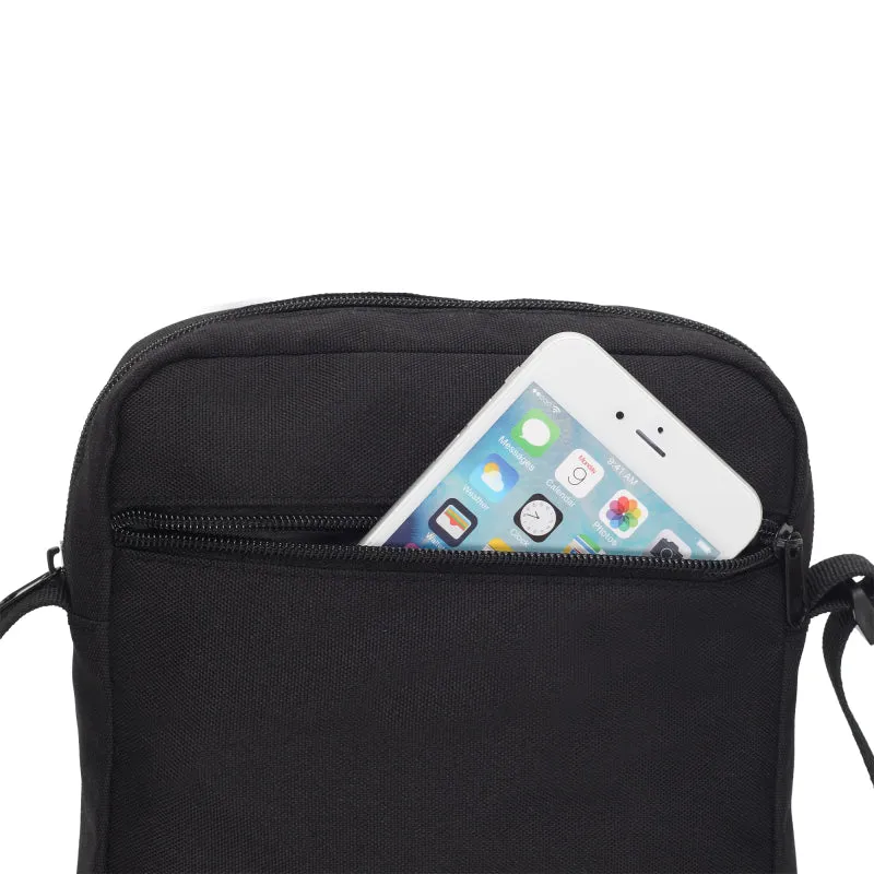 Sugar Skull Printed Messenger Bag
