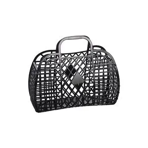 Sun Jellies - Large Retro Basket, Black