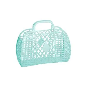 Sun Jellies - Large Retro Basket, Mint