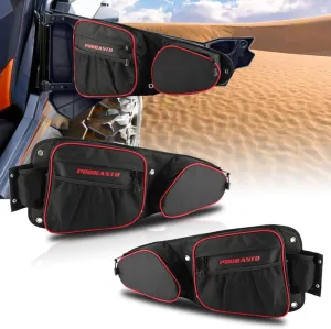 SUNPIE Storage Bag RZR Side Door Bags w/Knee Pad & Water-Resistant Zippers - Compatible with Polaris RZR 1000 (XP, XP 4), RZR XP Turbo, XP 4 Turbo, RZR S900/S1000 (2014-2025), RZR 1000 XP Accessories