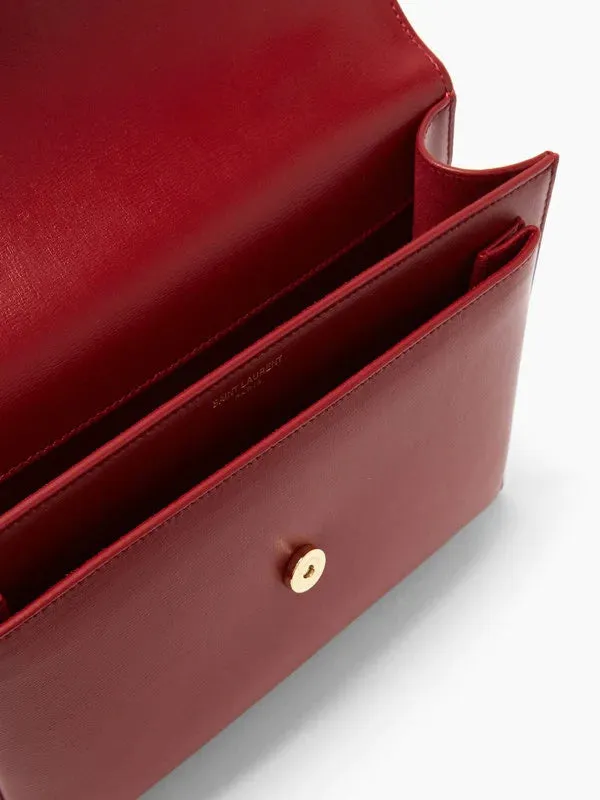 Sunset medium leather shoulder bag