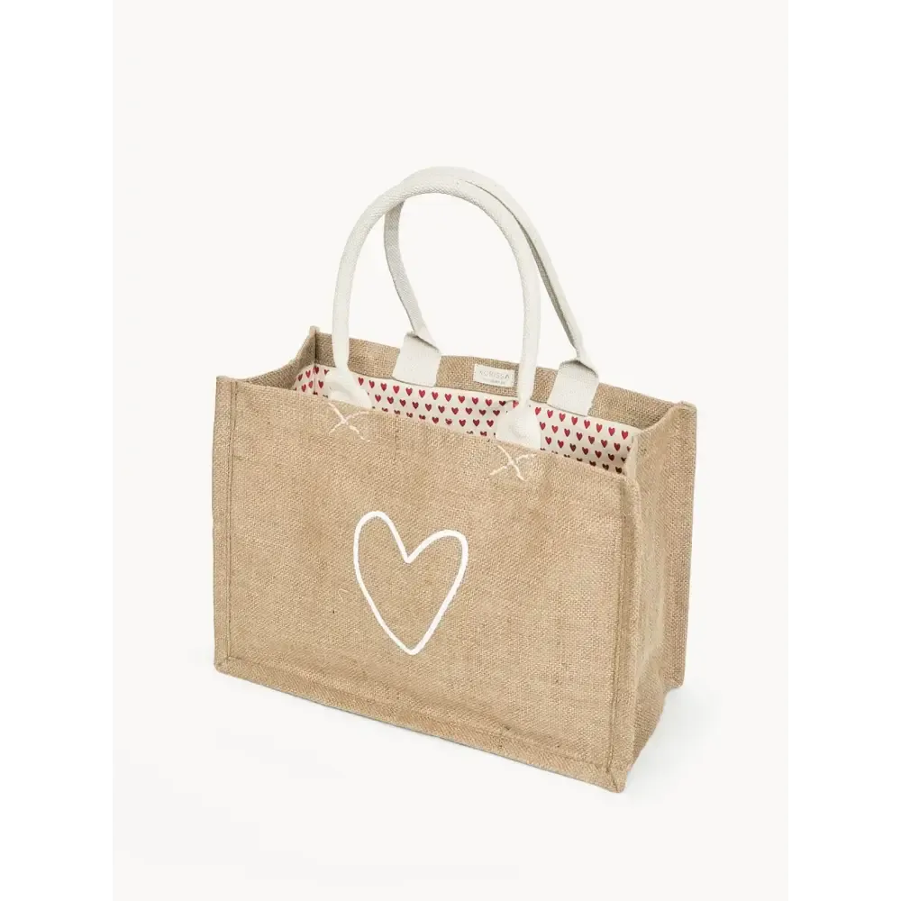 Sustainable Jute Canvas Shopping Bag for Eco-Friendly Shopping