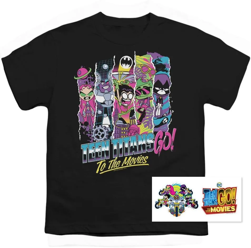 Teen Titans Go! to The Movies Youth Kids Boys T Shirt