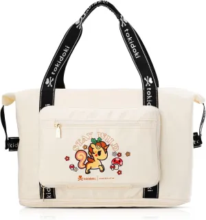 Tokidoki Duffle Bag for Travel, Carry on Weekender Bags for Women Large Capacity Tote Bag, Sports Gym Bag