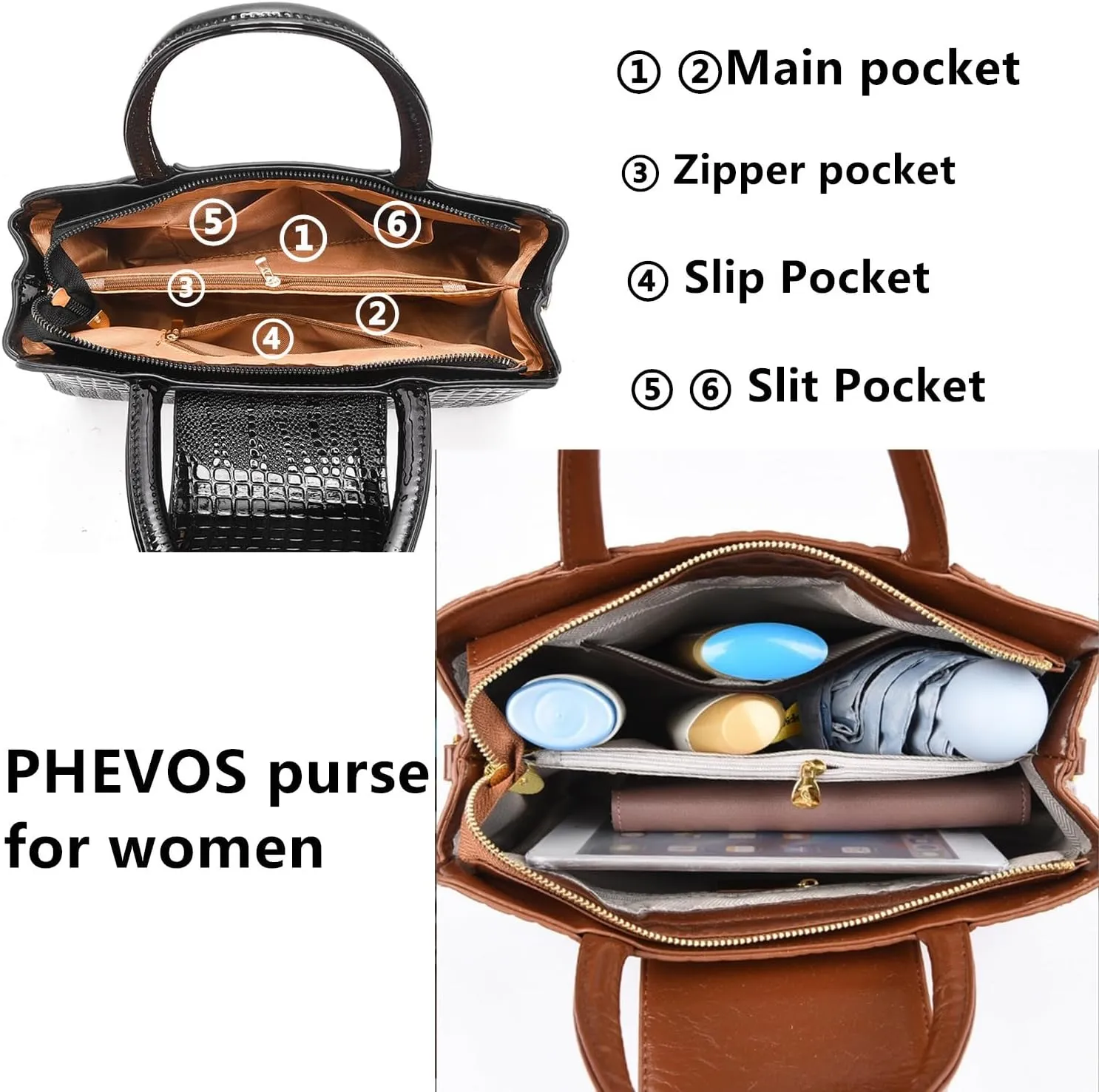 Top handle Satchel bags Shoulder Crossbody Purse Retro Crocodile Hobo Handbag Cluth Purse for Women