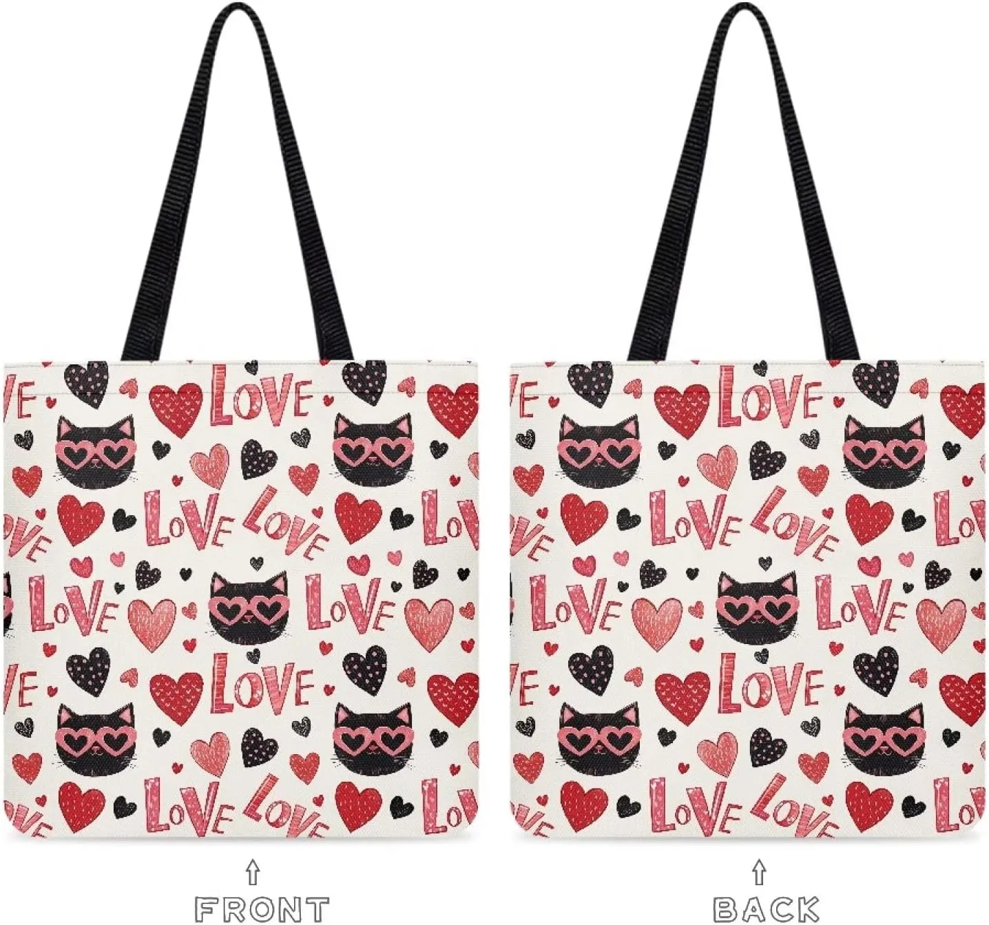 Tote Bag for Women Large Groceries Canvas Bags Patterned Canvas Tote Bag