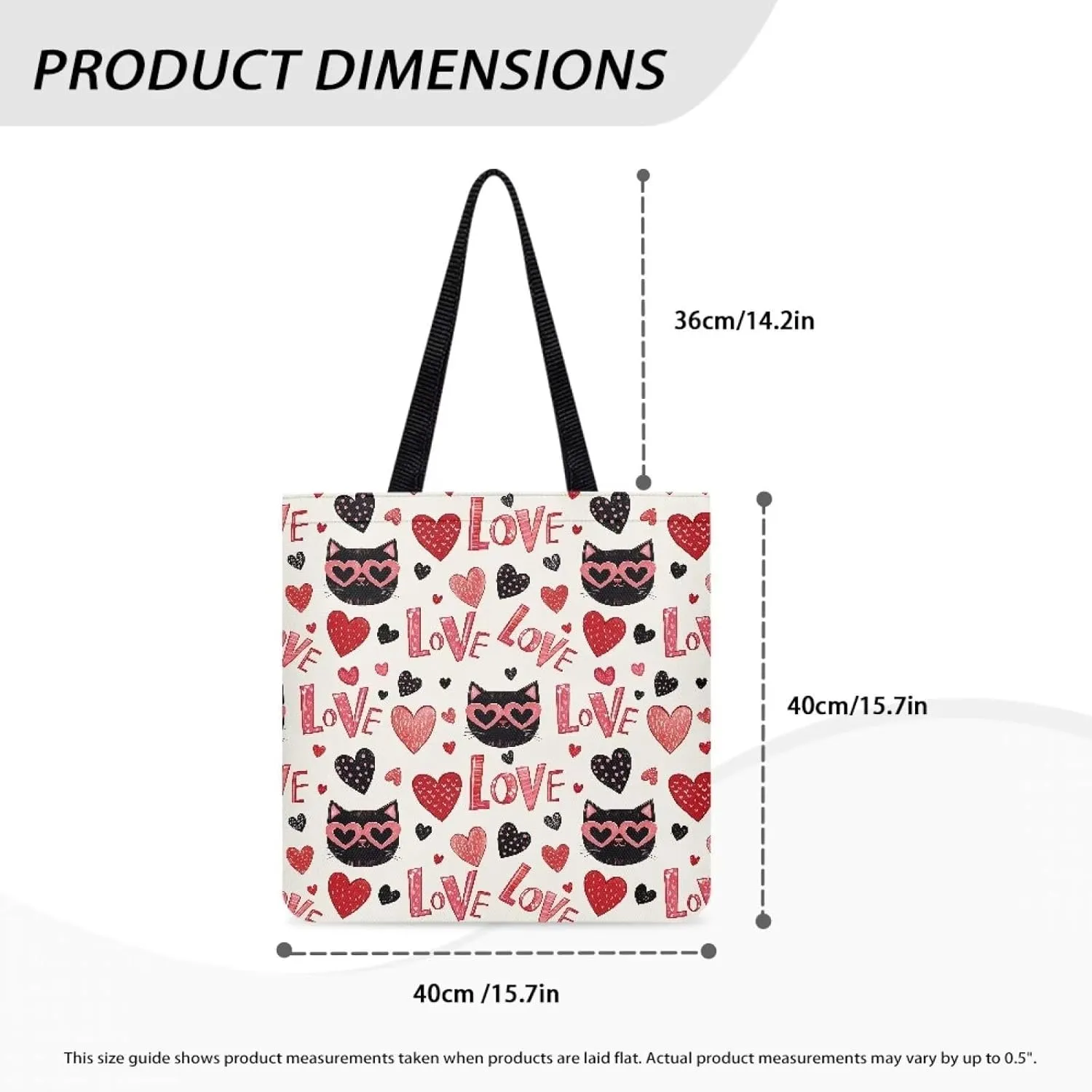 Tote Bag for Women Large Groceries Canvas Bags Patterned Canvas Tote Bag