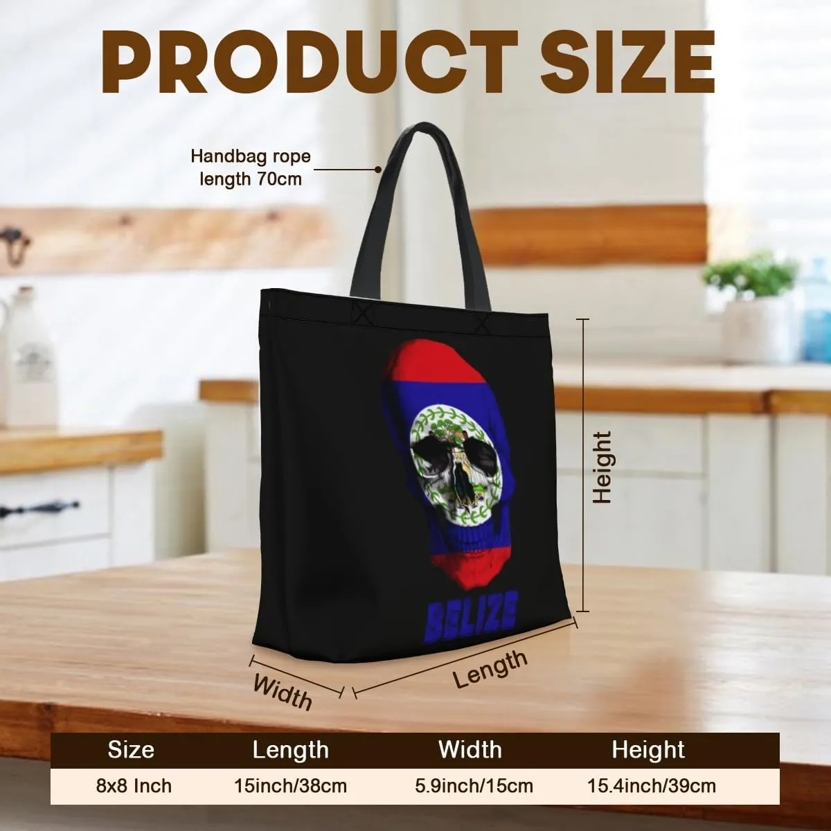 Tote Bag for Women Men Large Reusable Beach Shoulder Bags With Zipper for Gym Shopping Travel Gifts Yoga