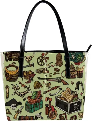Tote Bags, Large Tote Bag, Women's Tote Handbags, Nautical Anchor Ocean Summer, Tote Bags for Women