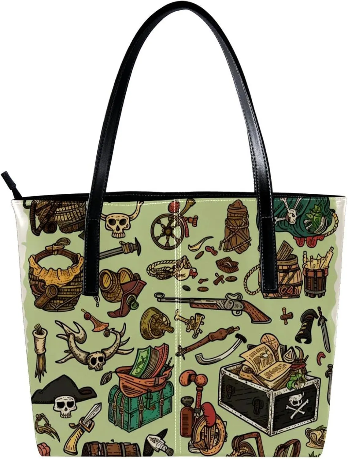 Tote Bags, Large Tote Bag, Women's Tote Handbags, Nautical Anchor Ocean Summer, Tote Bags for Women