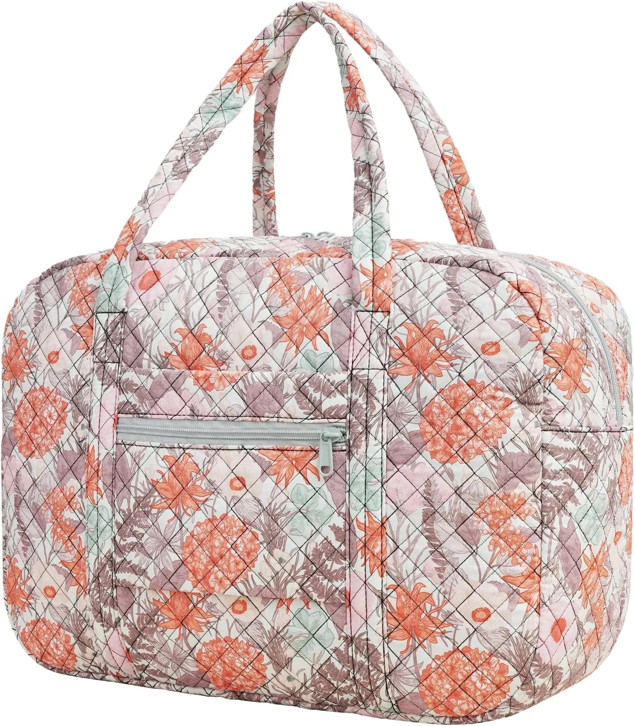 Travel Duffel Bags for Women & Girls - 25L Waterproof Gym Bag, Laptop Carry-On Luggage, Weekend Travel Organizer
