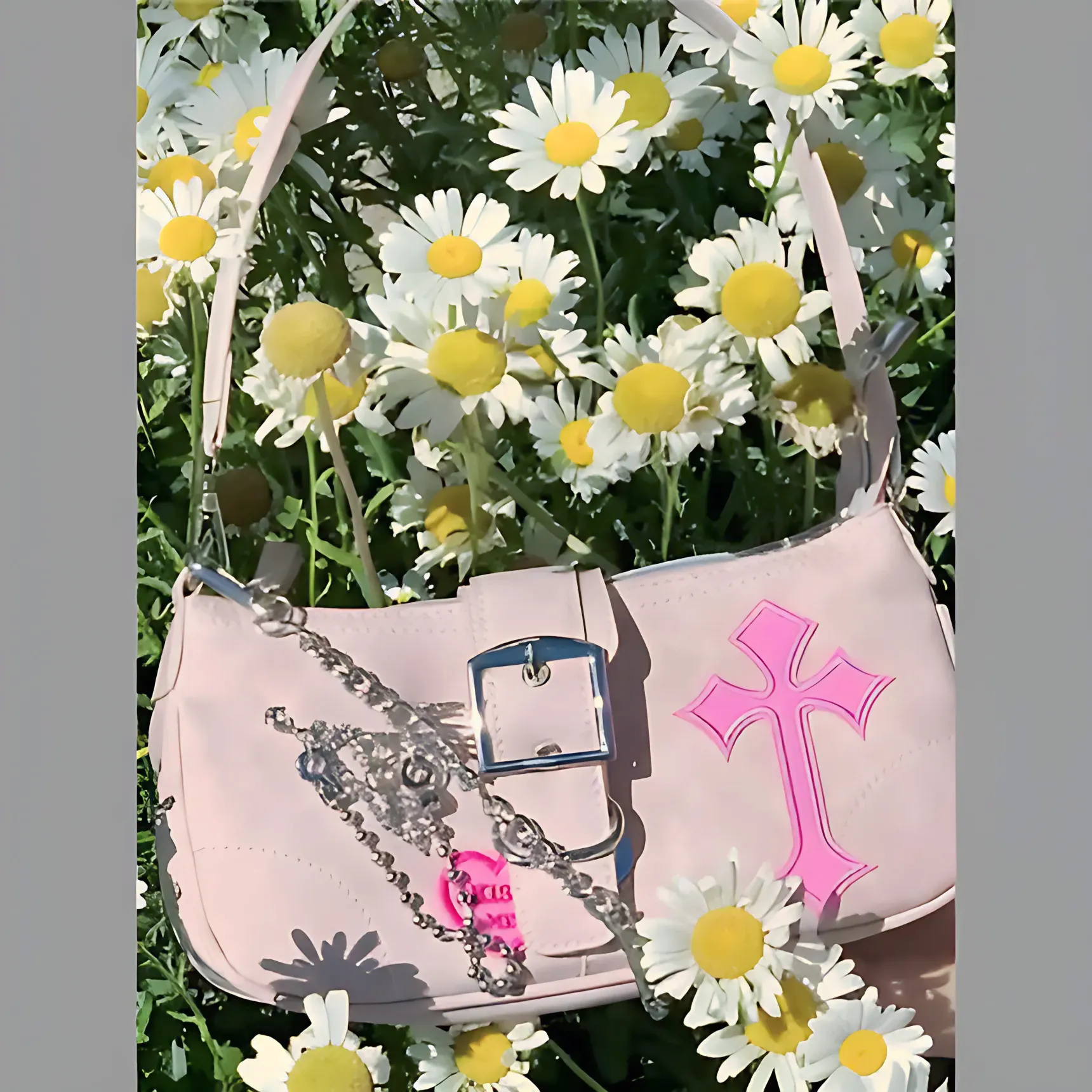 Trend Cross Patchwork Shoulder Bags