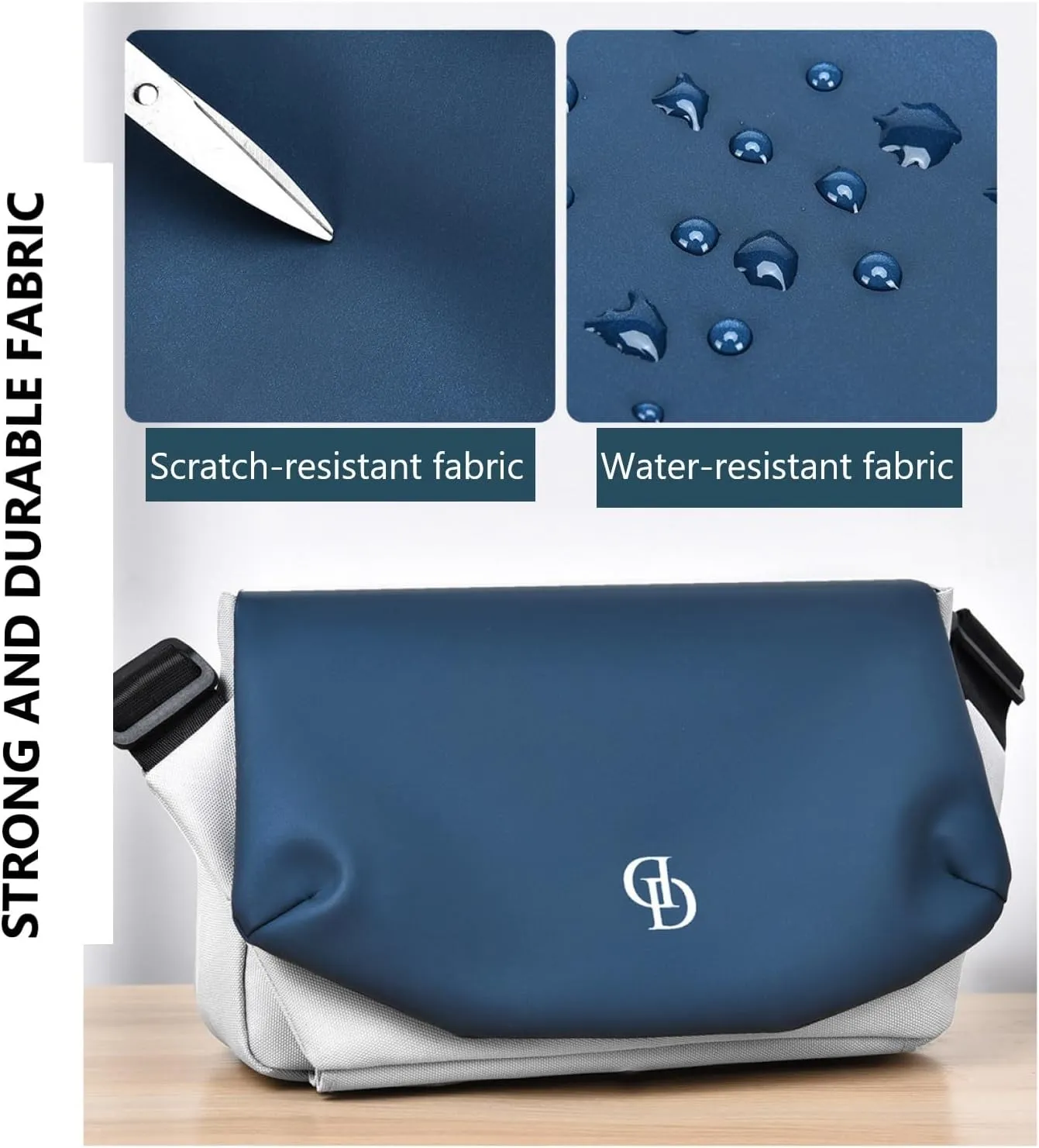 Trendy Montage Crossbody Bags for wen women, Upgrade Buckle Hiking Daypack, Waterproof Sling Chest Bag Backpack
