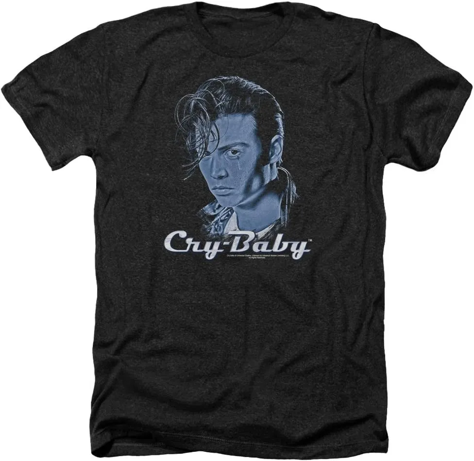 Trevco Men's Cry Baby Drapes & Squares T-Shirt