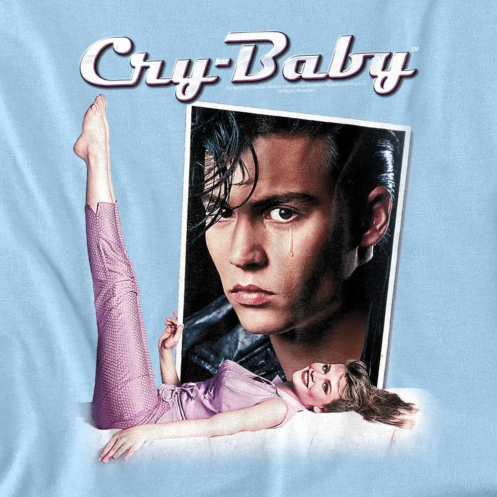 Trevco Men's Cry Baby Drapes & Squares T-Shirt