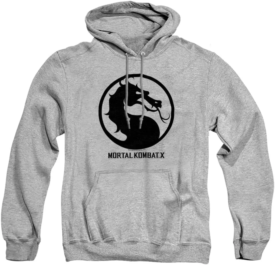 Trevco Mortal Kombat X Seal Unisex Adult Pull-Over Hoodie