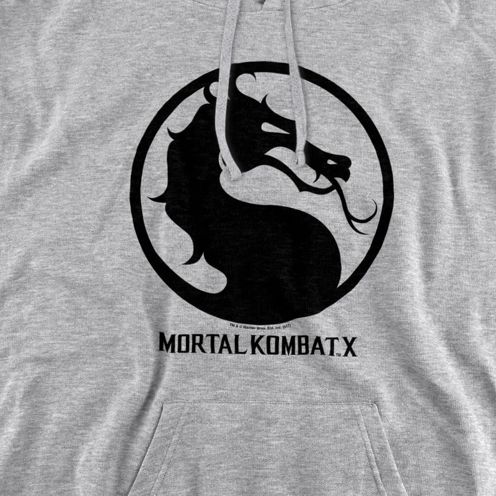 Trevco Mortal Kombat X Seal Unisex Adult Pull-Over Hoodie