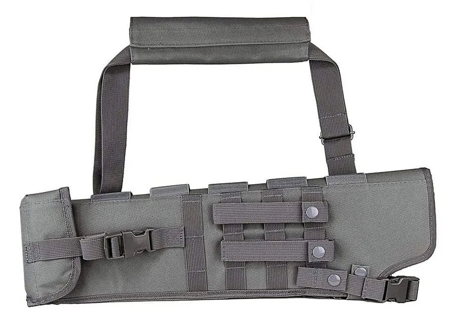 Trinity Tactical Scabbard Gray Compatible With Short Barrel Shotguns Range Bag Hunting Shoulder Bag.