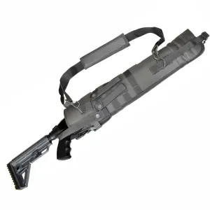 Trinity Tactical Scabbard Gray Compatible With Short Barrel Shotguns Range Bag Hunting Shoulder Bag.