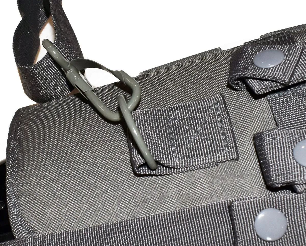 Trinity Tactical Scabbard Gray Compatible With Short Barrel Shotguns Range Bag Hunting Shoulder Bag.