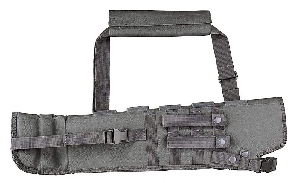 Trinity Tactical Scabbard Gray Compatible With Short Barrel Shotguns Range Bag Hunting Shoulder Bag.