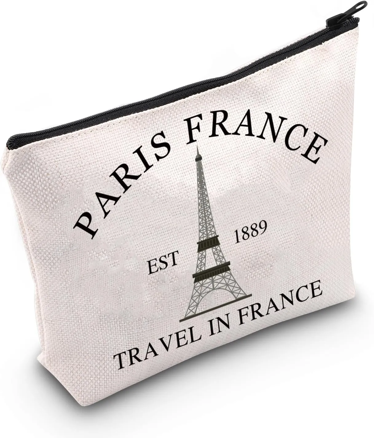 TSOTMO Paris Travel Gift Paris France Gift Eiffel Tower Gift Paris Paris France Travel Cosmetic Bag For Paris Lovers Gift (Paris France)