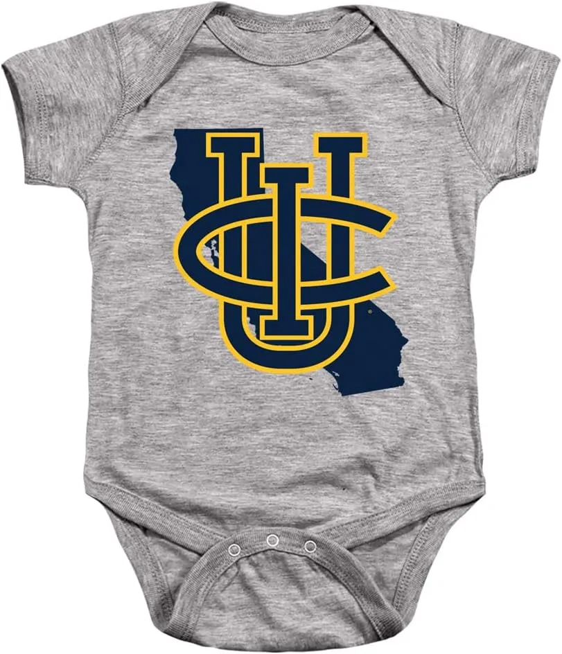 University of California, Irvine Official State Shape Unisex Infant Snap Suit for Baby