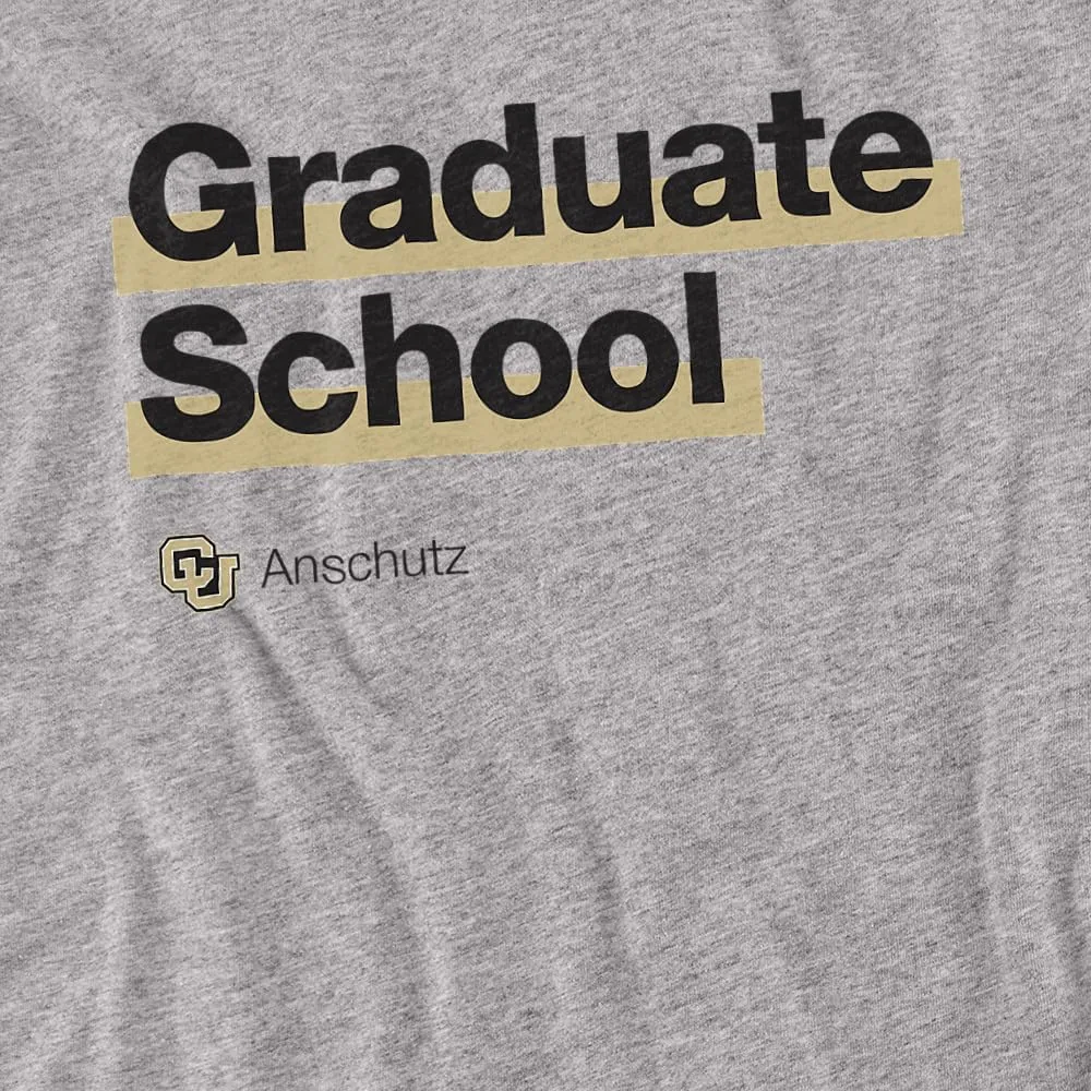 University of Colorado Anschutz Medical Campus Graduate School Bold Unisex Adult Long-Sleeve T Shirt