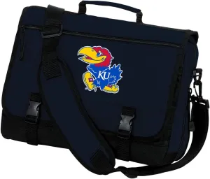 University of Kansas Laptop Computer Bag KU Jayhawks Messenger Bag Briefcase