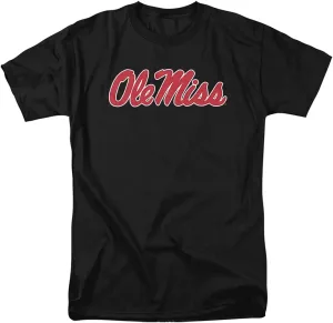 University of Mississippi Official Stacked Unisex Adult T Shirt