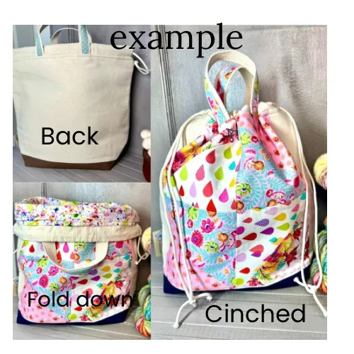 Untamed Patchwork Project Bag-K