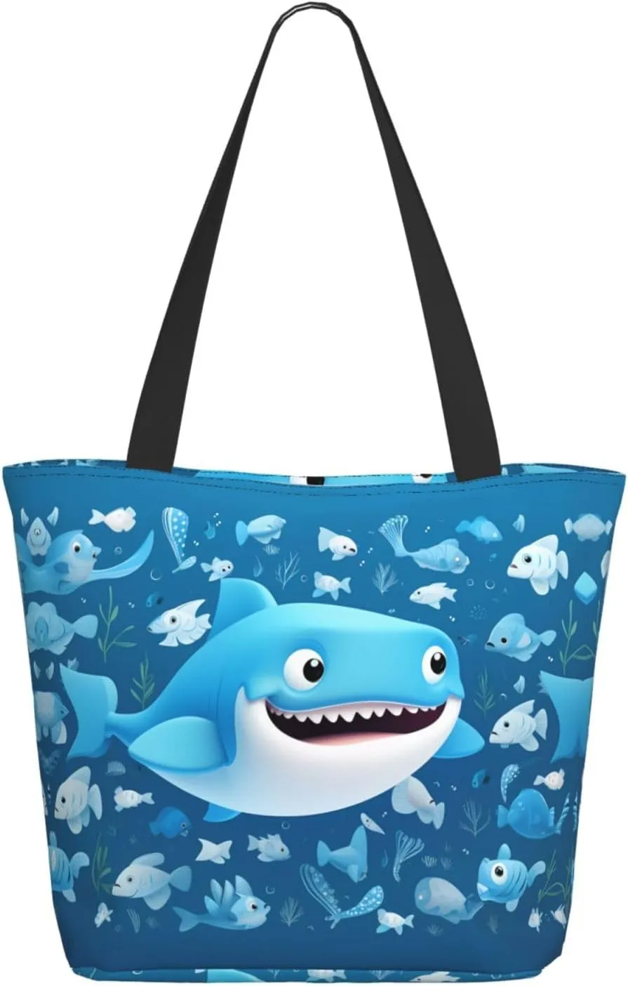 Vegetables Printed Fashionable Large Handbag And Shoulder Bag, Suitable For Various Daily Use