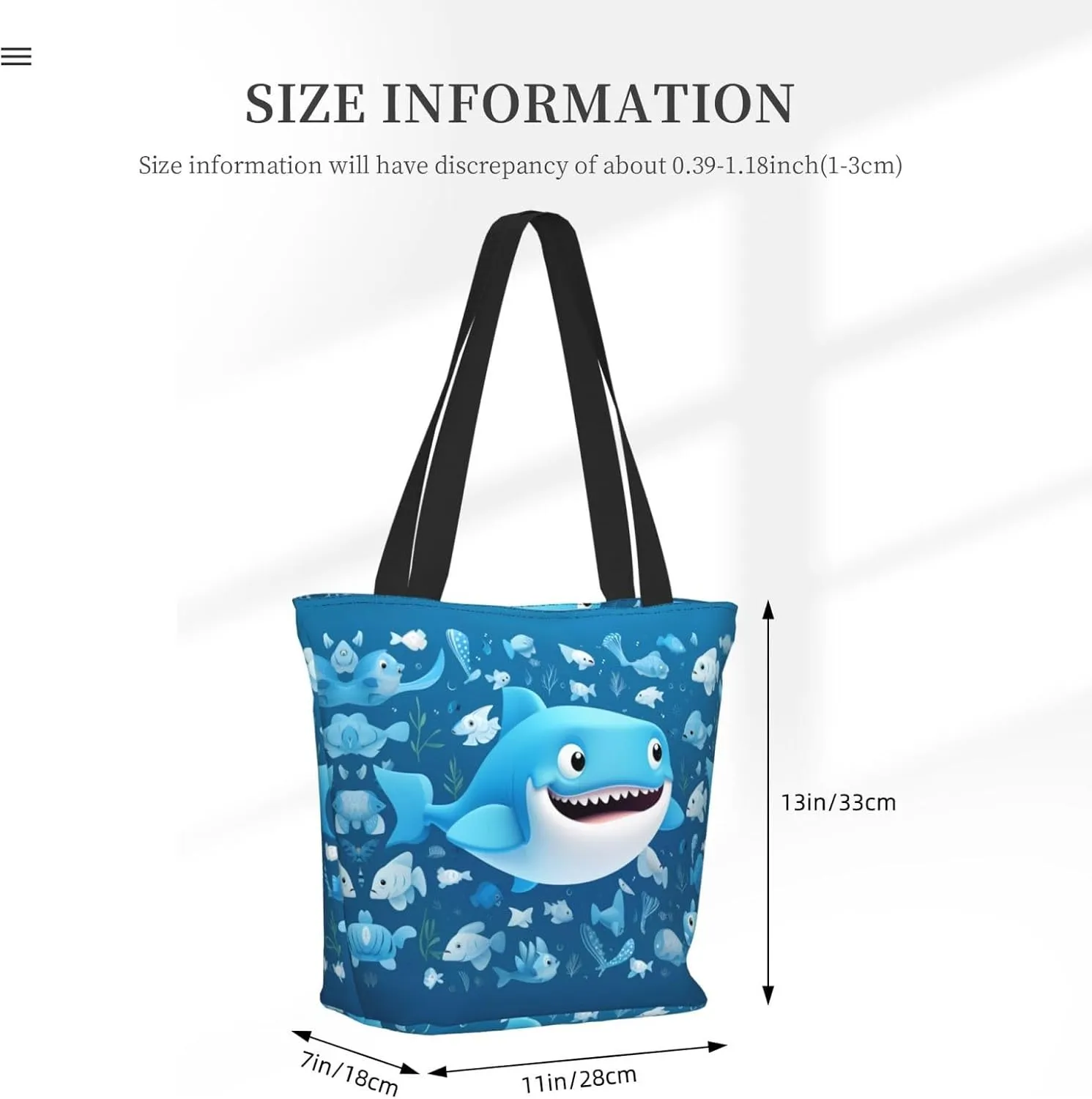 Vegetables Printed Fashionable Large Handbag And Shoulder Bag, Suitable For Various Daily Use