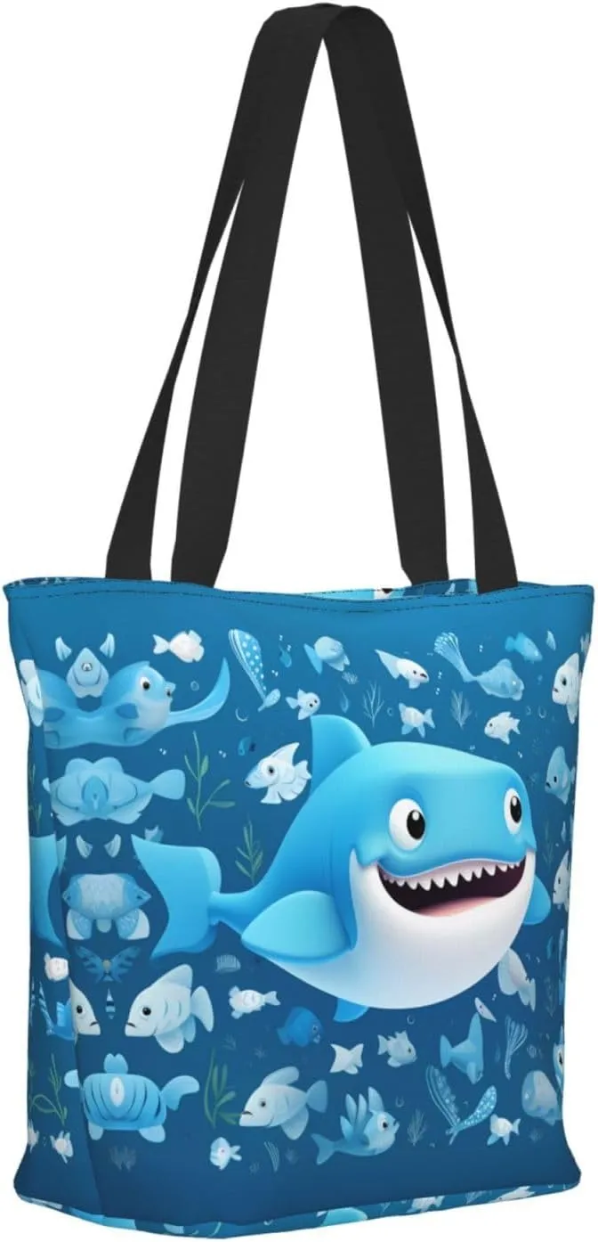 Vegetables Printed Fashionable Large Handbag And Shoulder Bag, Suitable For Various Daily Use
