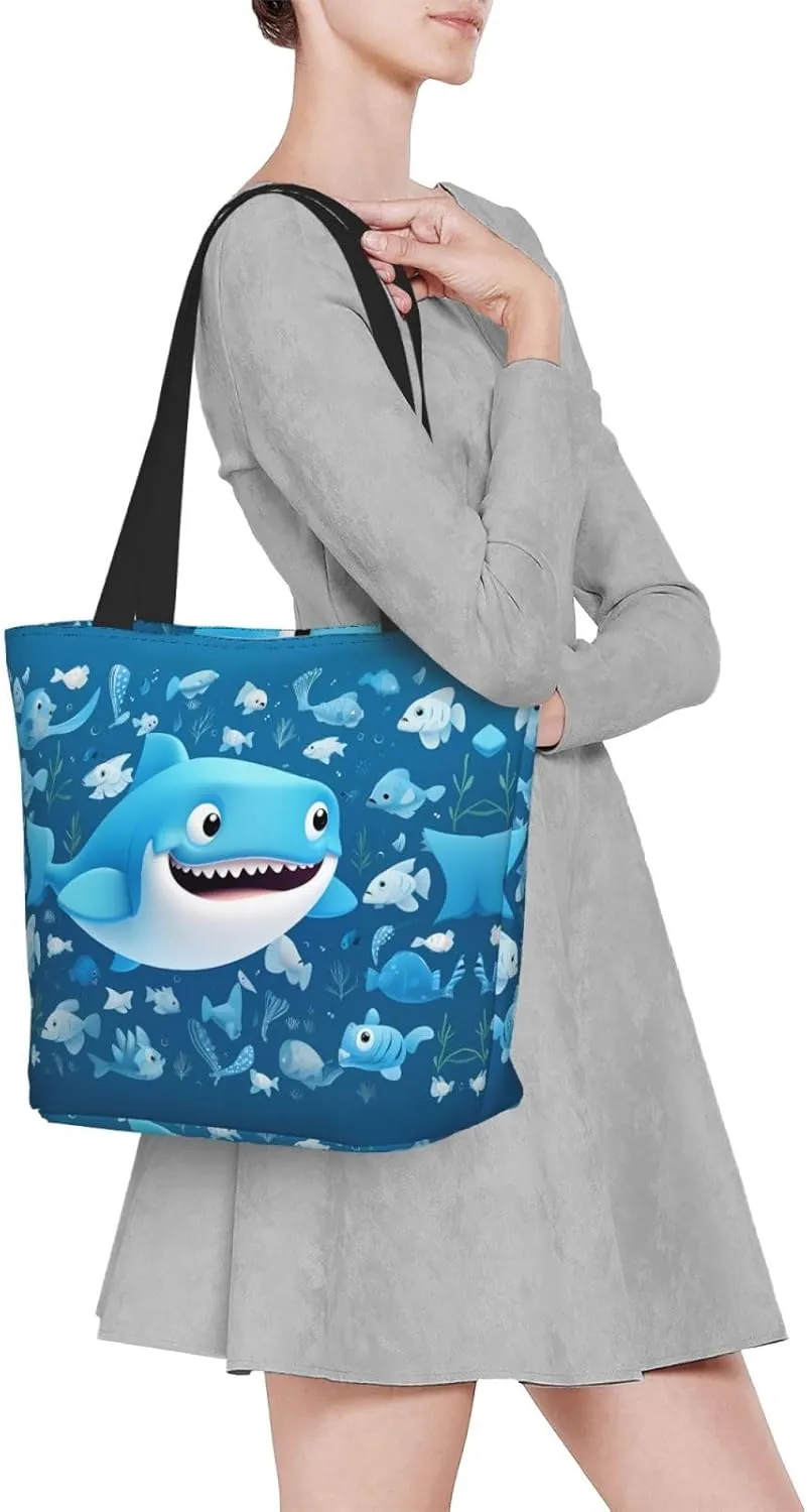 Vegetables Printed Fashionable Large Handbag And Shoulder Bag, Suitable For Various Daily Use